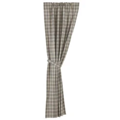 Sawyer Mill Charcoal Plaid Blackout Panel - 40x84 -Home Improvement Store Sawyer Mill Charcoal Plaid Blackout Panel 40x84 840233916408 image5 08127.1686595312