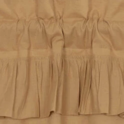 Simple Life Flax Khaki Panels - Ruffled 72x63 -Home Improvement Store Simple Life Flax Khaki Panels Ruffled 72x63 840528181252 image4 64363.1689063911
