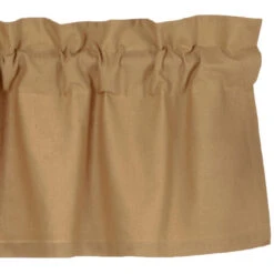Simple Life Flax Khaki Valance - 60x16