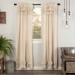 Simple Life Flax Natural Panels - Ruffled 80x84 8 Simple Life Flax Natural Panels - Ruffled 80x84 -Home Improvement Store Simple Life Flax Natural Panels Ruffled 80x84 840528181207 image3 57231.1689063294