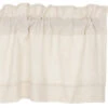 Simple Life Flax Natural Valance - 72x16