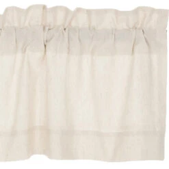 Simple Life Flax Natural Valance - 72x16