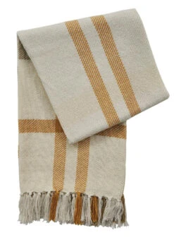 Sunflower Plaid Throw - 50x60