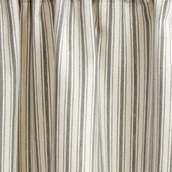 Ticking With Ball Fringe Swags - 72x36 -Home Improvement Store Ticking With Ball Fringe Swags 72x36 762242040779 image4 56212.1680709646