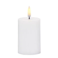 White Timer Candle - 2x4 Votive