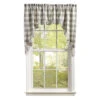 Wicklow Check Dove Swags - Ruffled 72x36 -Home Improvement Store Wicklow Check Dove Swags Ruffled 72x36 762242036574 image1 82244.1679681546