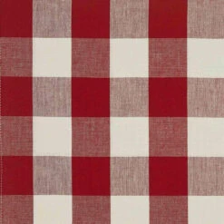 Wicklow Check Red & Cream Swags - 72x36 -Home Improvement Store Wicklow Check Red Cream Swags 72x36 762242016477 image4 55396.1689074706