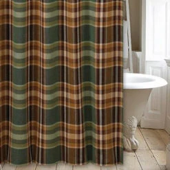 Wood River Shower Curtain