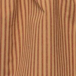 York Ticking Red Prairie Gathered Curtains - 72x63 -Home Improvement Store York Ticking Red Prairie Gathered Curtains 72x63 643934368367 image3 25671.1689044559